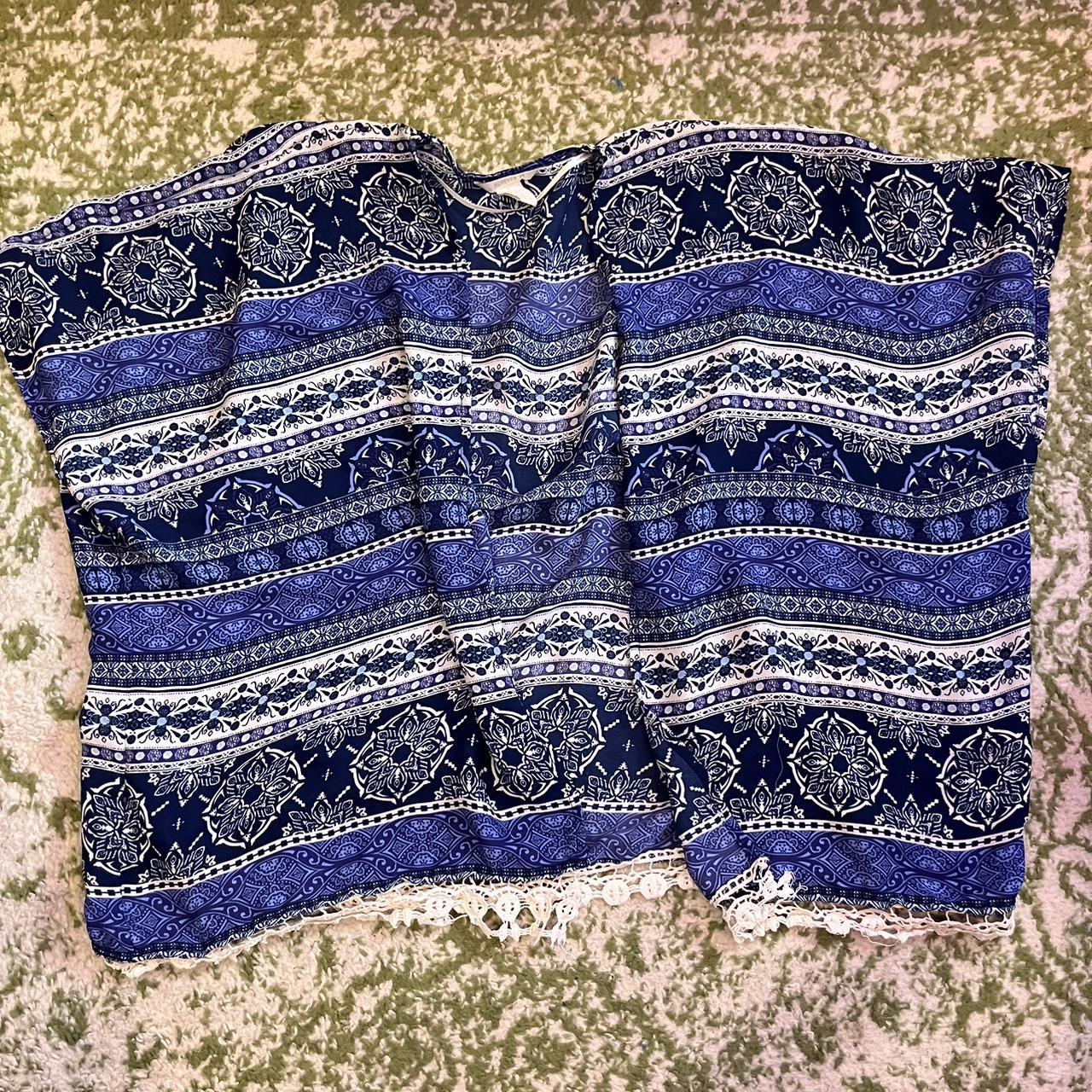 Super cute beach cover up Hangs on ur body super... Depop