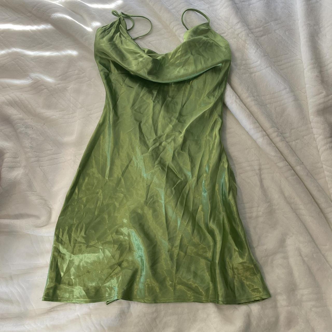 Princess Polly Women S Green Dress Depop