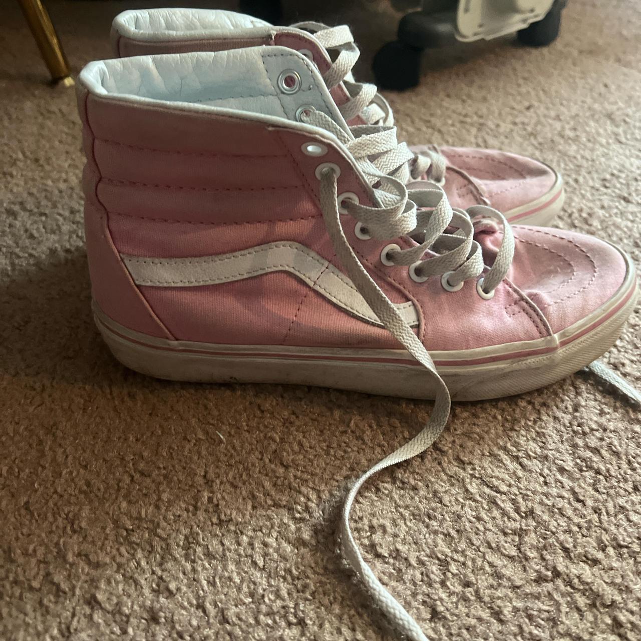 cute pink vans high top women s 8 they ve