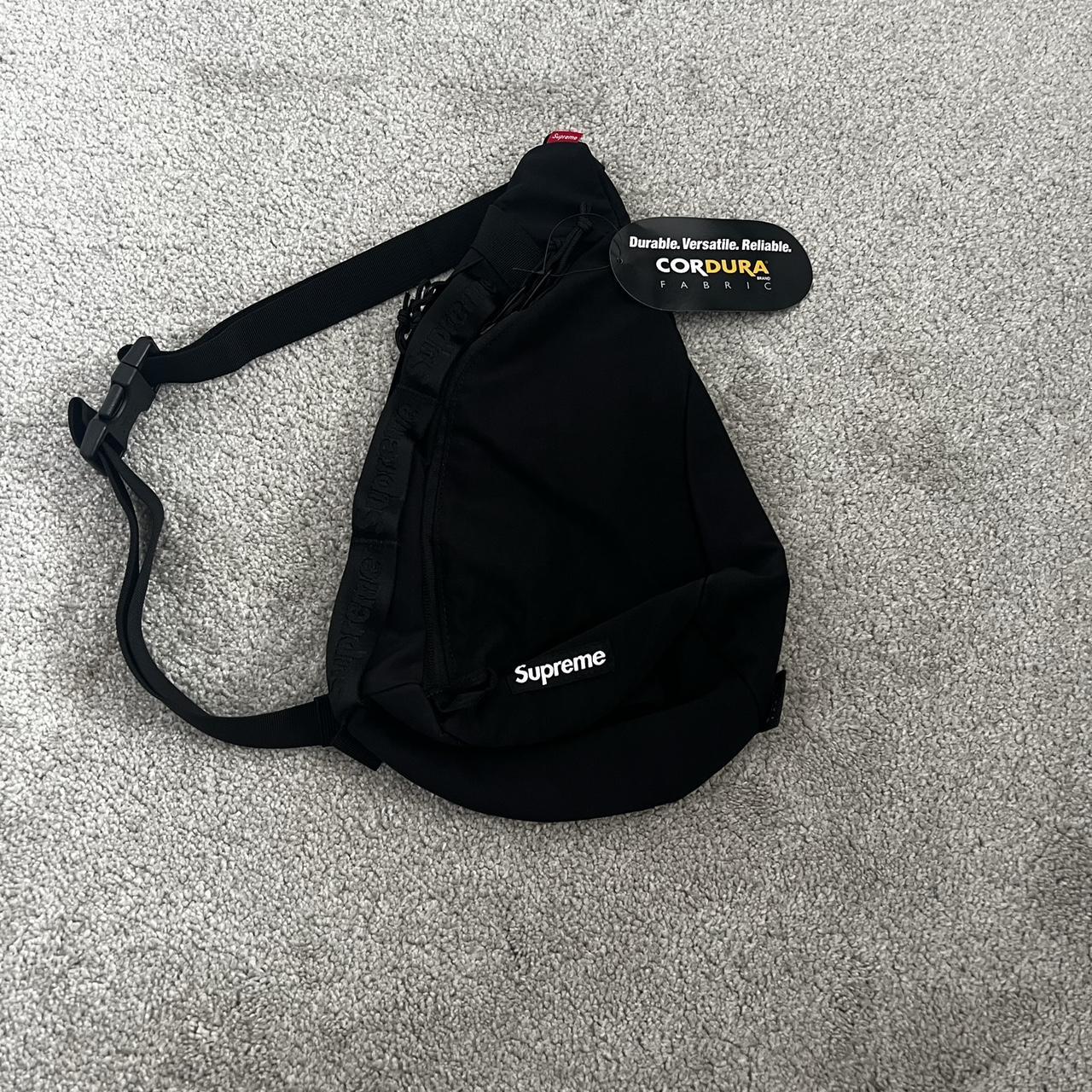 Supreme Cordura Sling Bag (Leopard)... - Depop