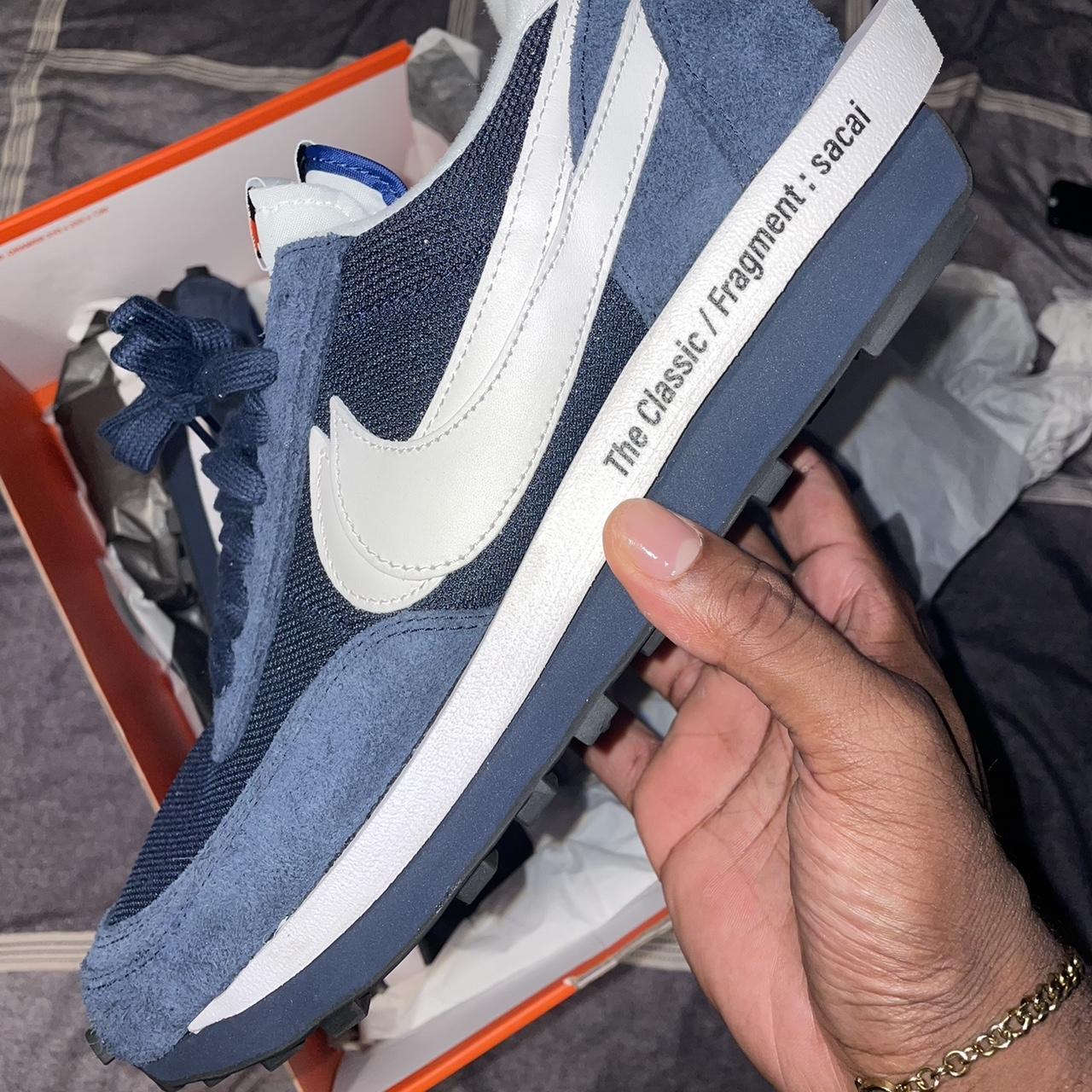 Nike LD Waffle SF x Sacai Fragment Blue Void. Worn...