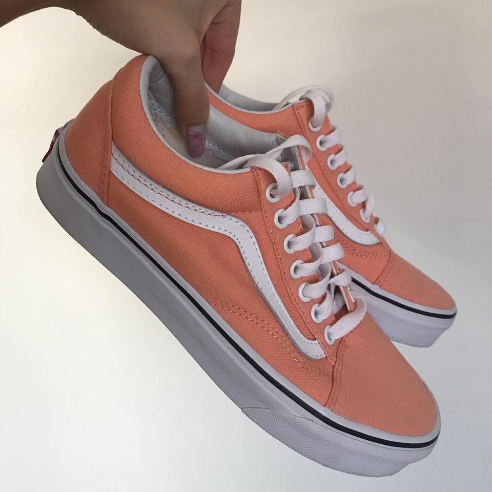 Vans old skool 2025 peach pink