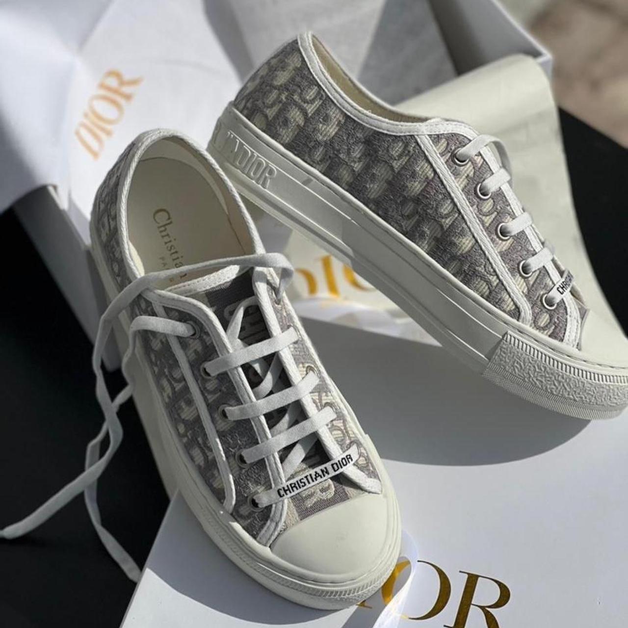 Grey DIOR shoes 🩶 - Depop