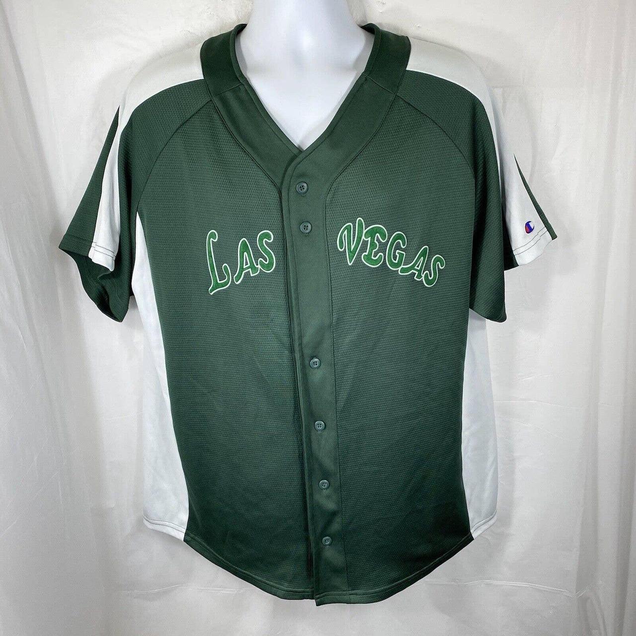 Champion Sportswear Vintage Las Vegas Baseball Jersey Button