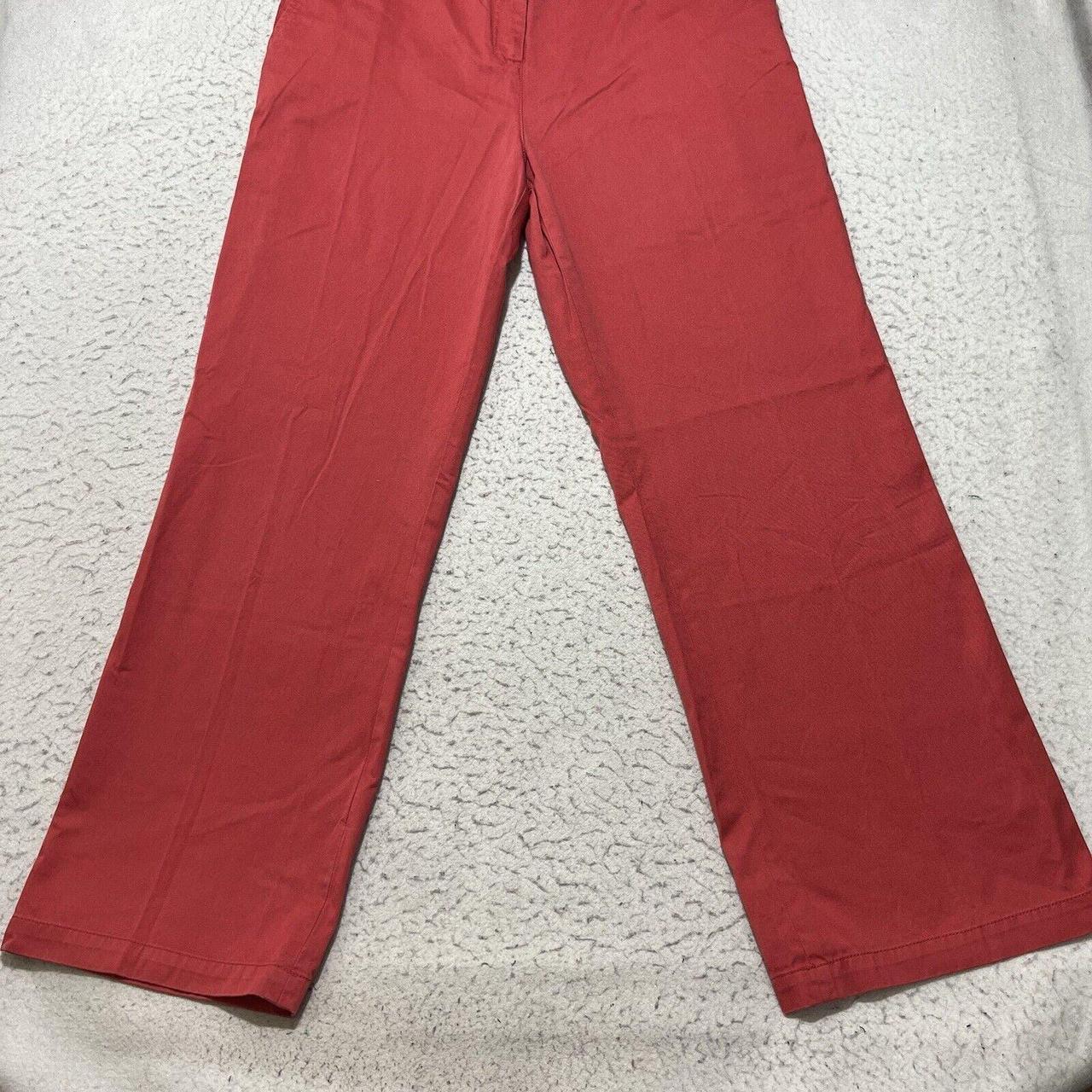 J. Jill Pink Chino Trouser Pant