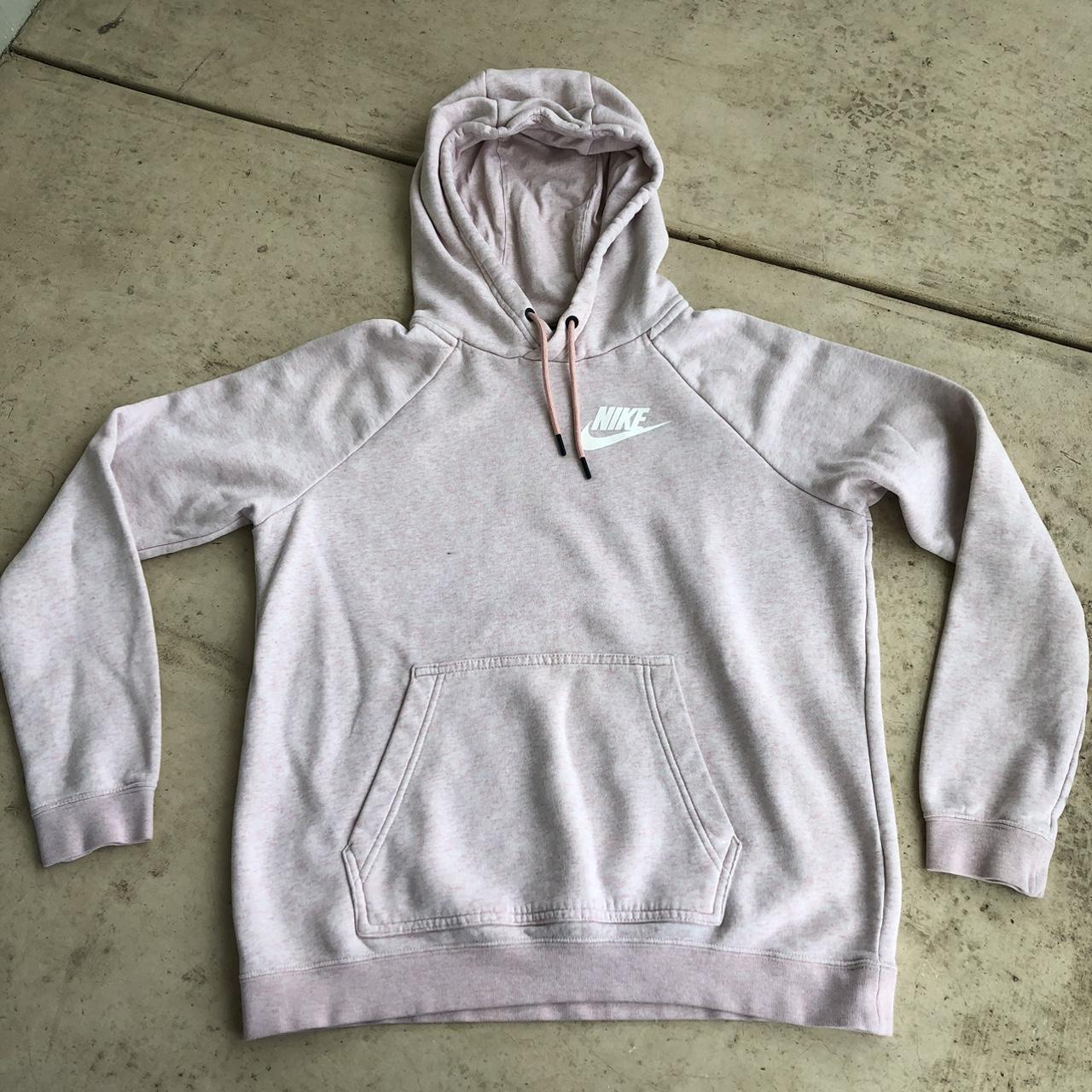 Pink nike rally hoodie best sale