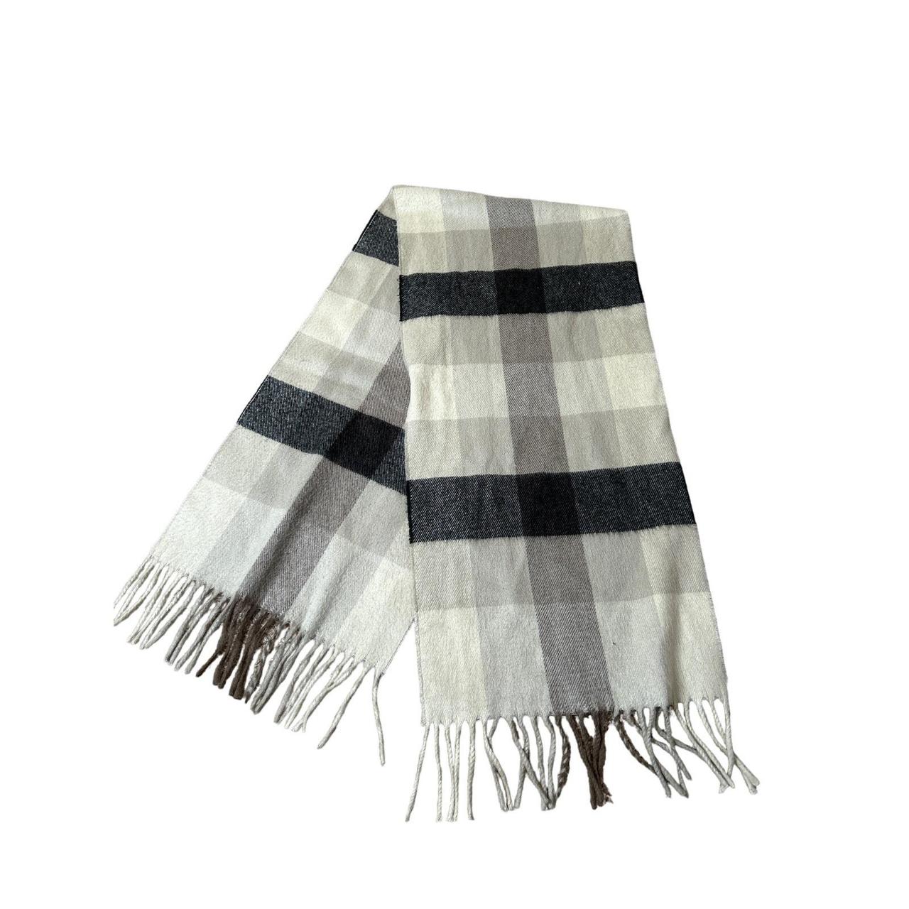 Christian outlet Dior Monsieur Cashmere Plaid Scarf