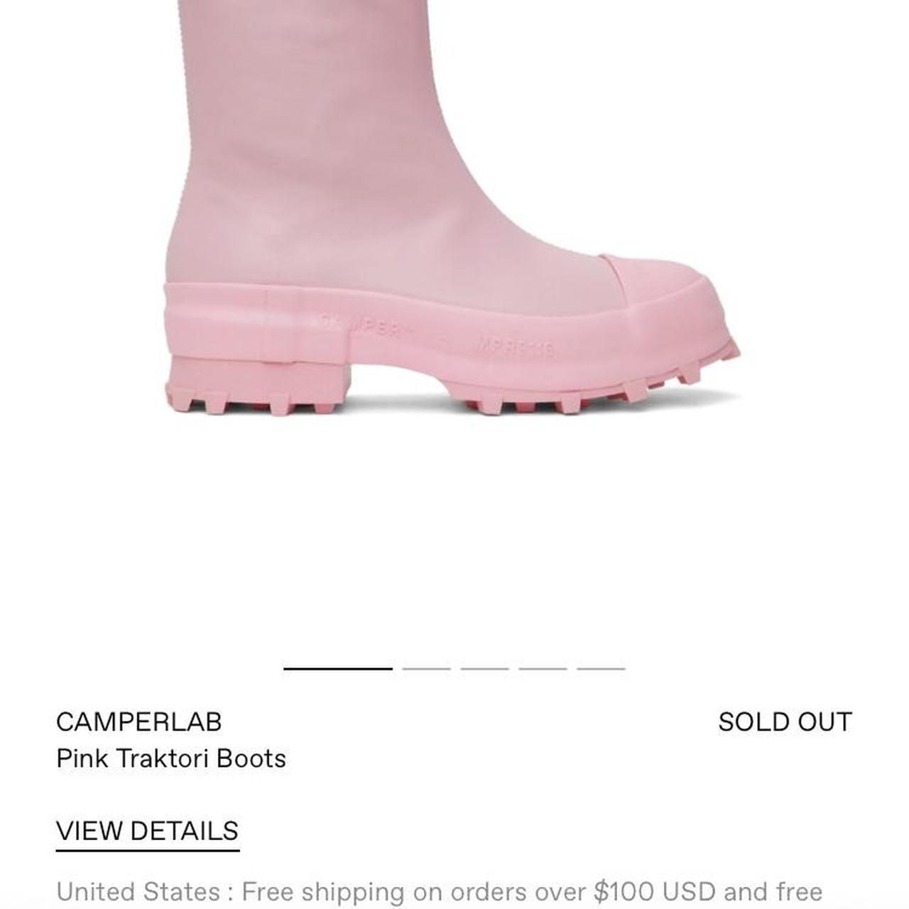 CamperLab Men's Pink Boots (6)