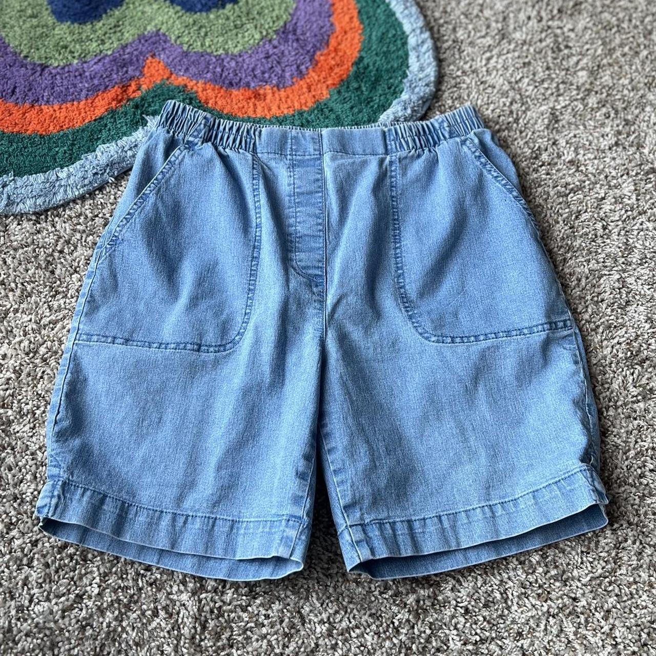 Allison daley denim shorts online