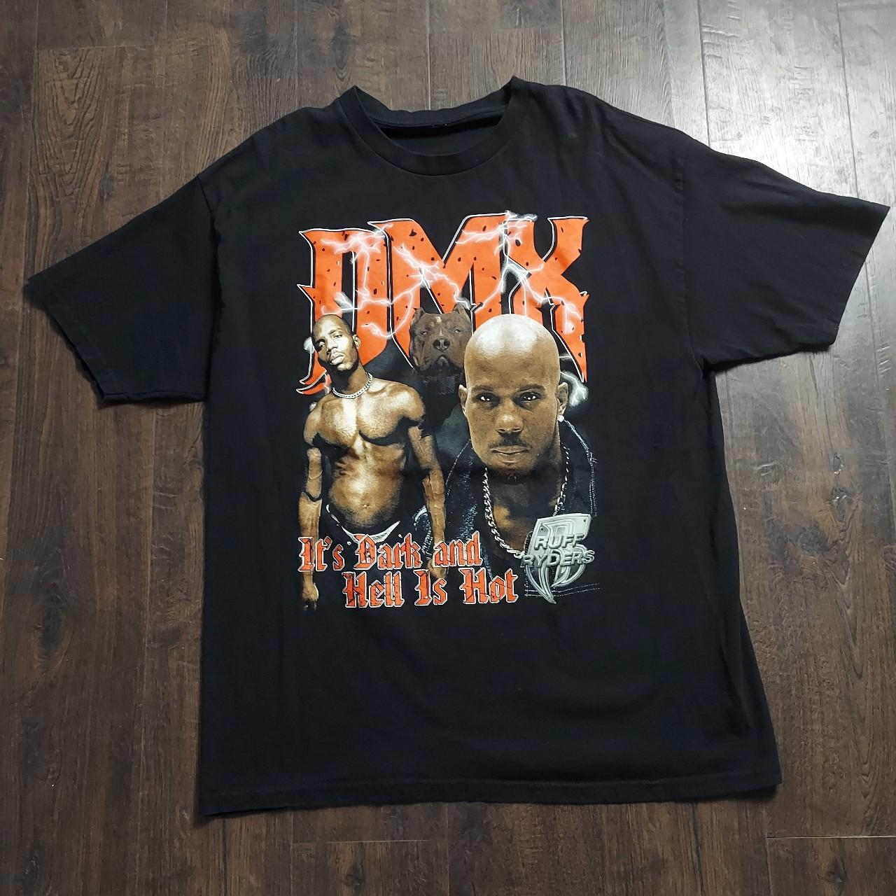 dmx t shirt dmx rap tee style t shirt in great pre... - Depop