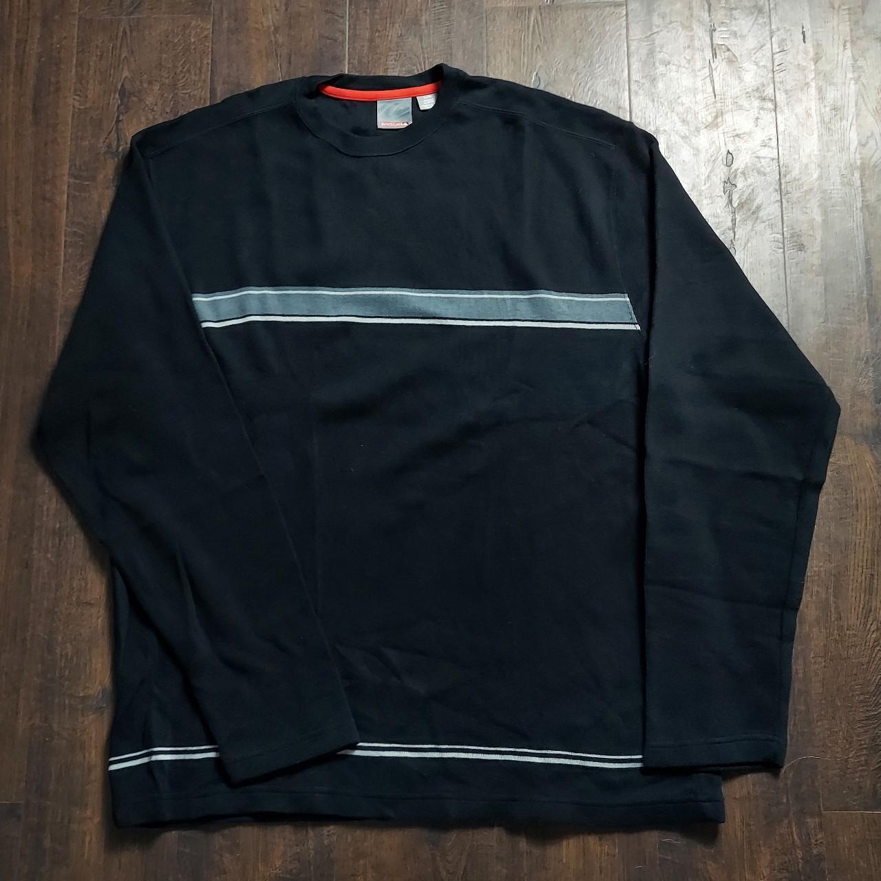 vintage quiksilver sweater y2k quiksilver thin... Depop