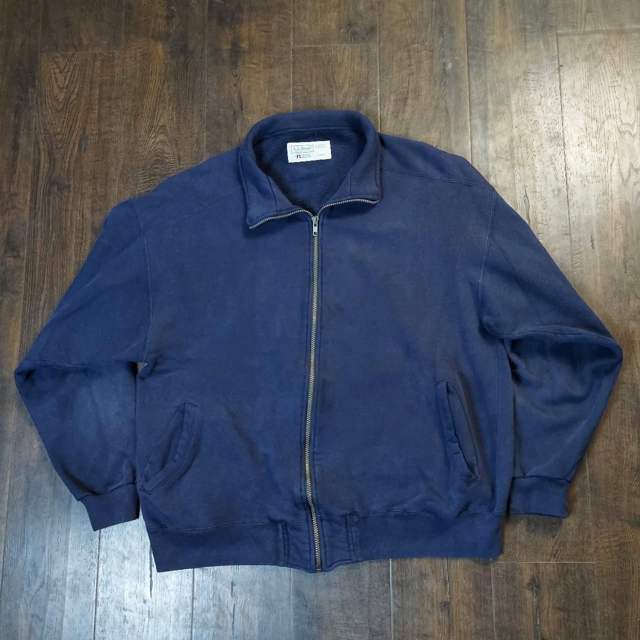 90s LLBean × Russell Sweat Cardigan L.L.bean russell sweat cardigan 90s