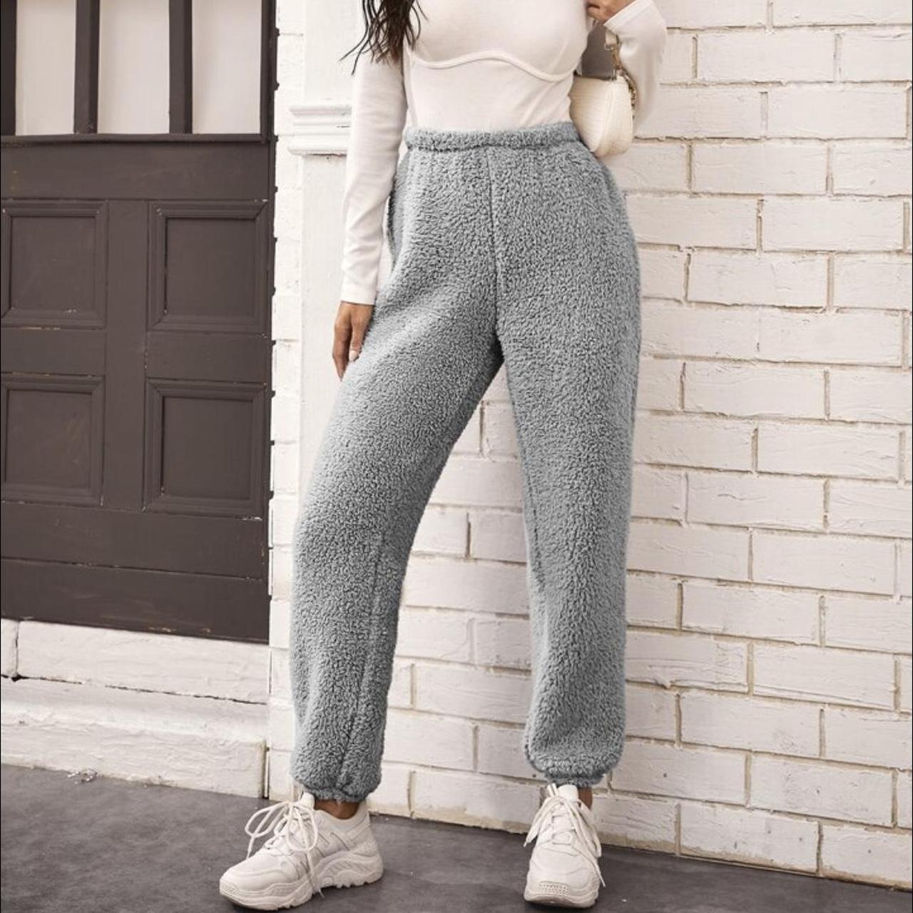 Grey teddy outlet joggers