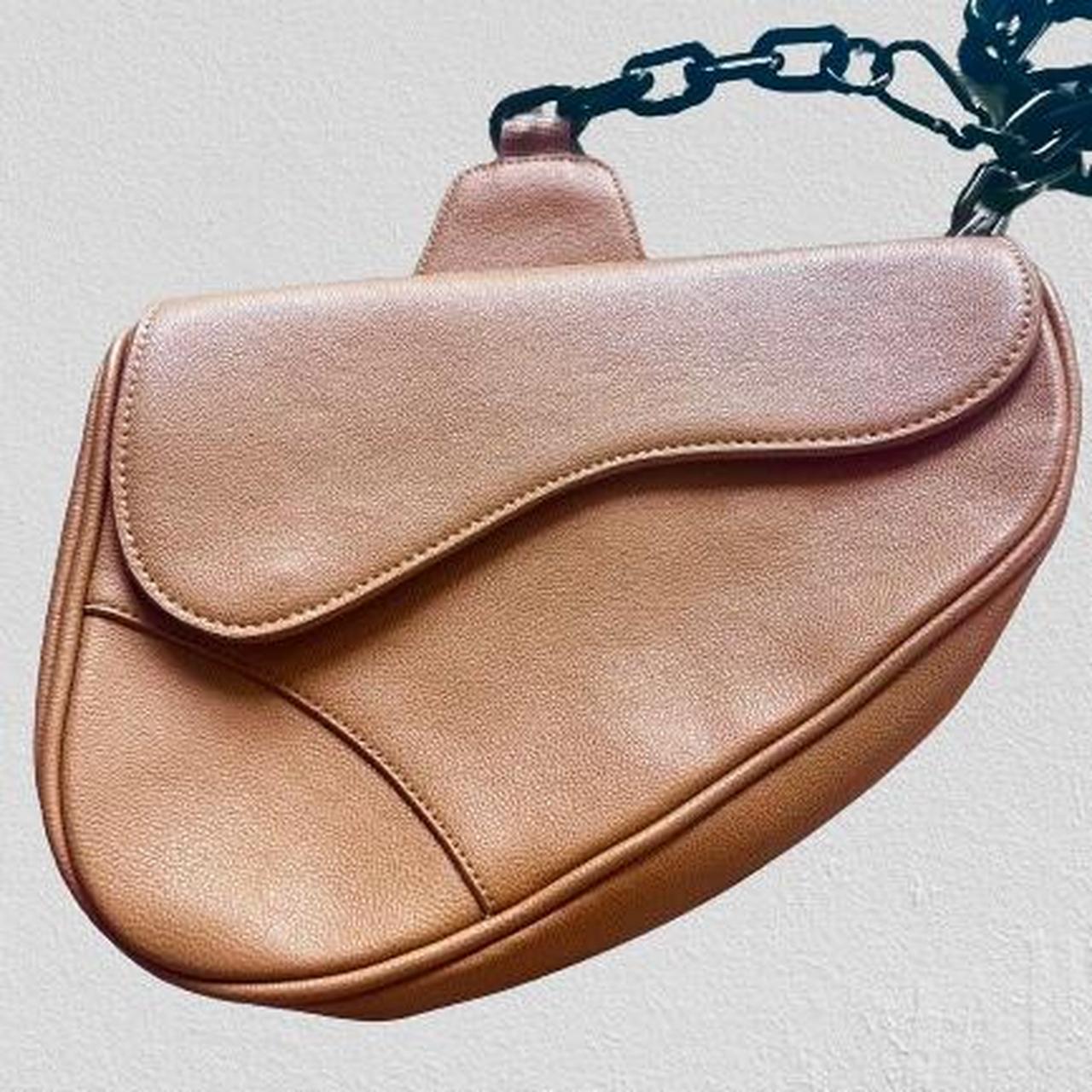 Rare Jaded London Brown Saddle Bag with industrial | Depop