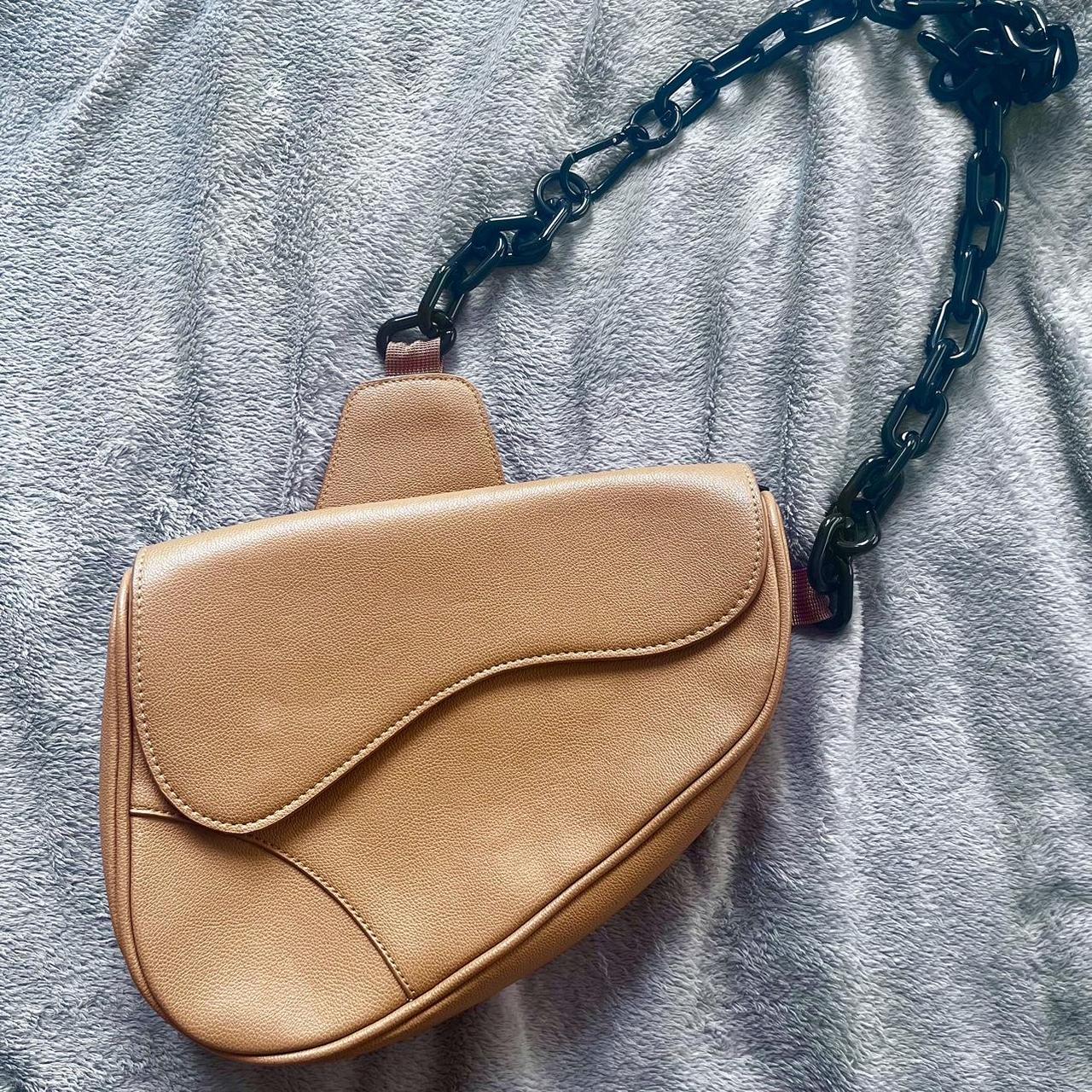 Rare Jaded London Brown Saddle Bag with industrial | Depop