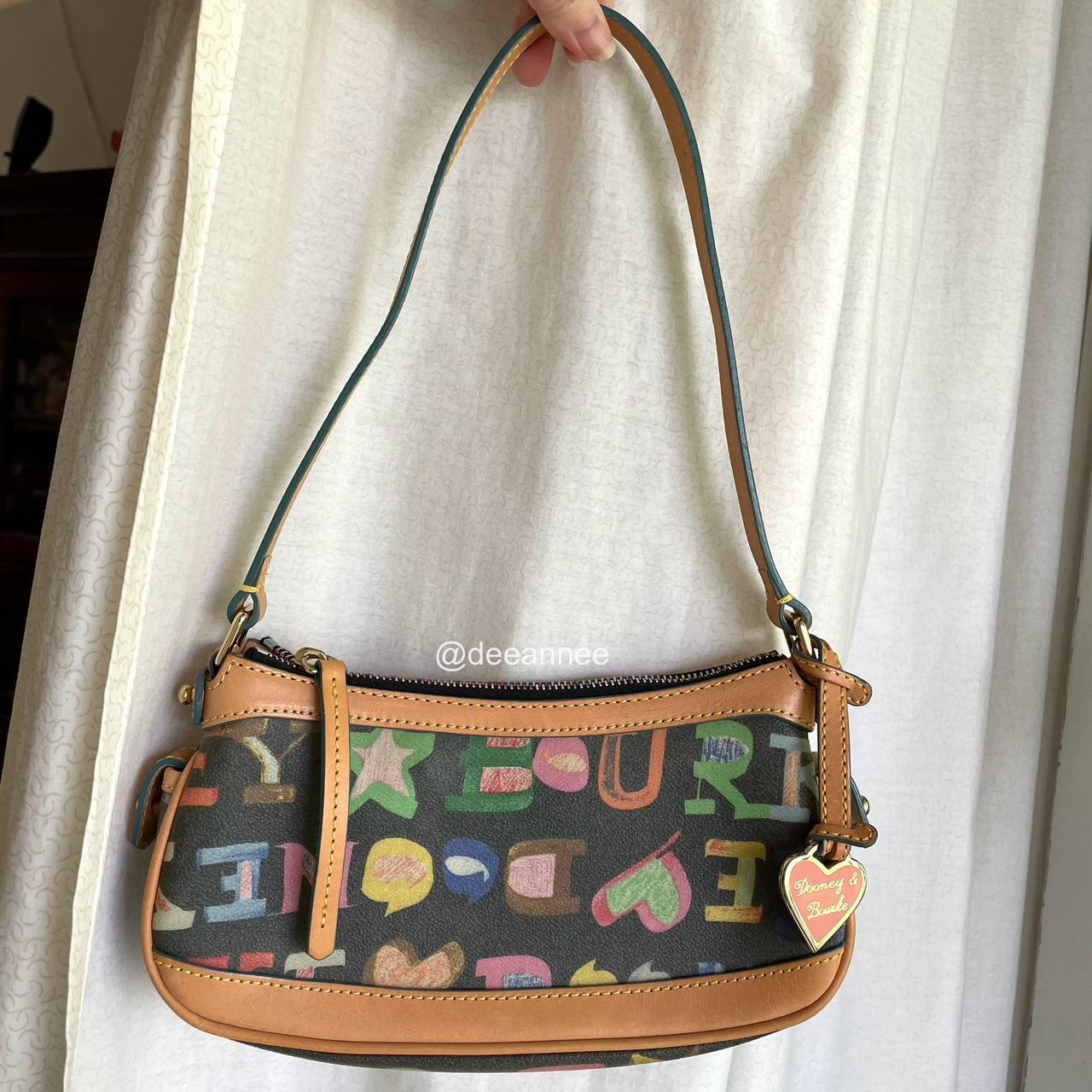 Dooney and bourke canvas shoulder online bag