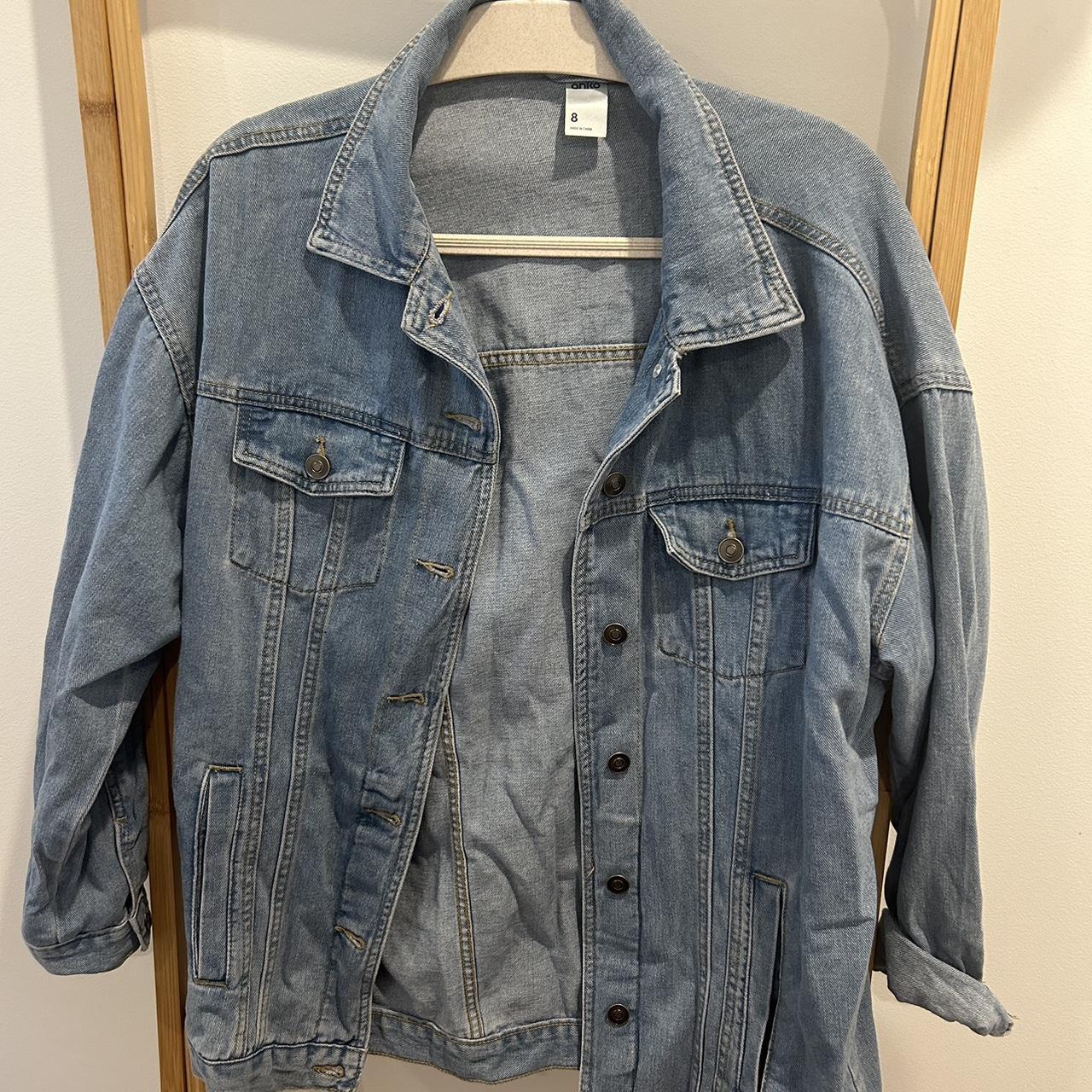 Kmart oversized denim jacket Depop