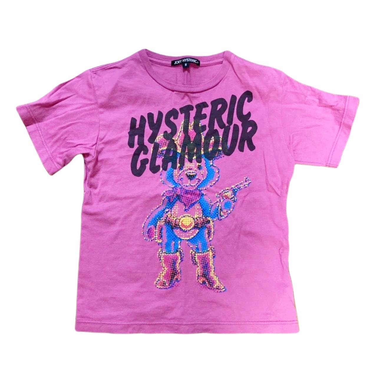 Hysteric Glamour cowboy bear tshirt in pink. This is...