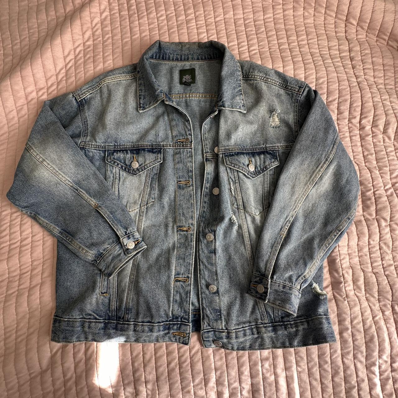 Blue denim jacket 💙 Size: women’s medium In great... - Depop