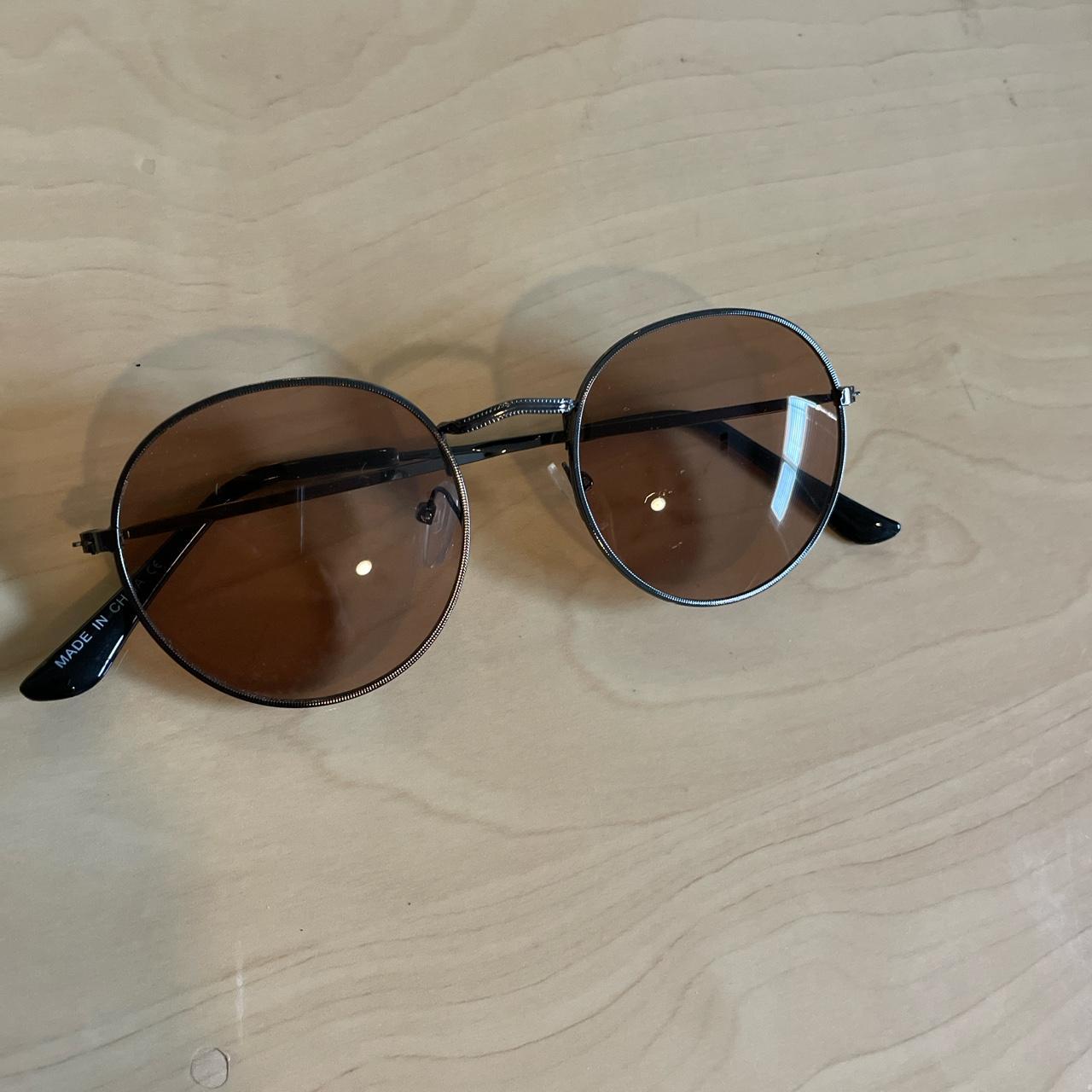 Women's Brown Sunglasses | Depop