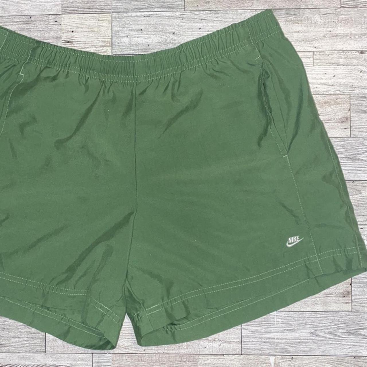 sage green nike shirt