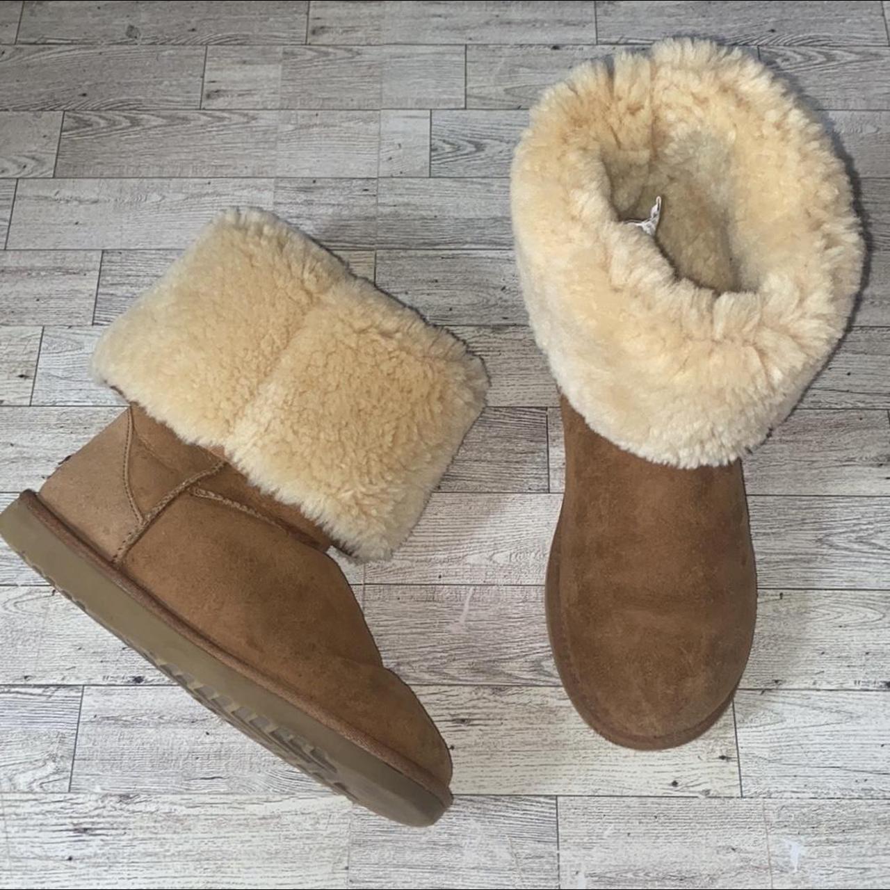 Long brown clearance ugg boots