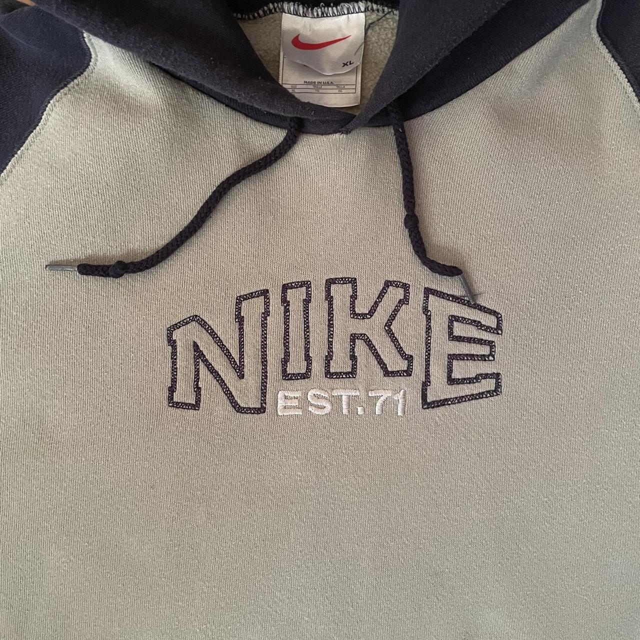 NIKE- Yankees Two Toned Zip-up, Large and in good - Depop