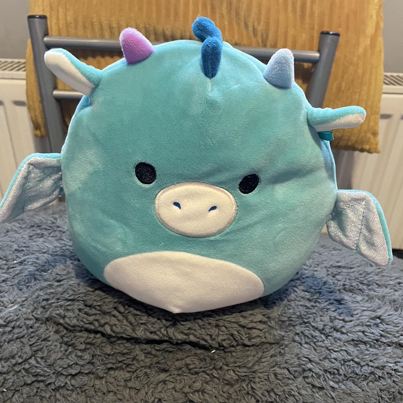 Squishmallows Blue and Purple Stuffed-animals | Depop