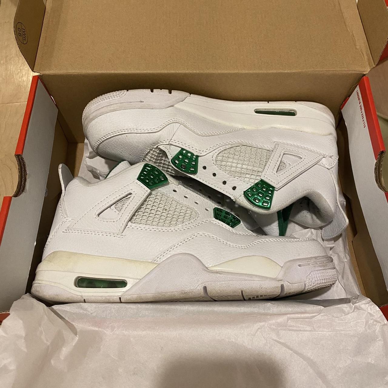 jordan green metallic