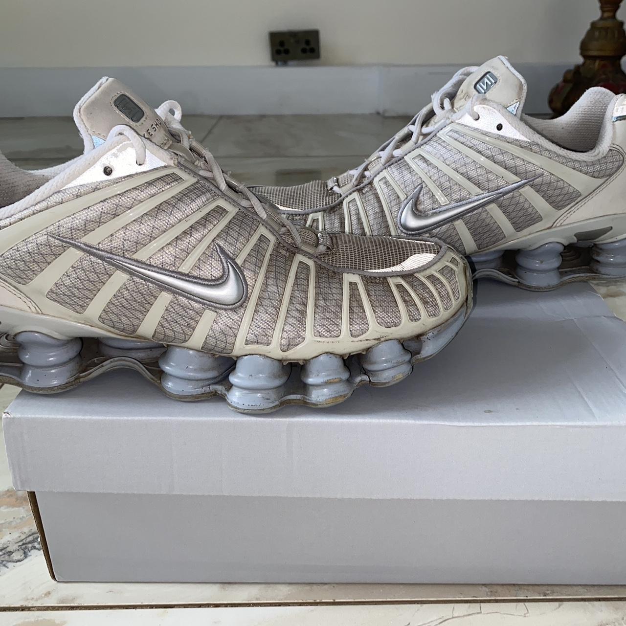 shox tl metallic silver