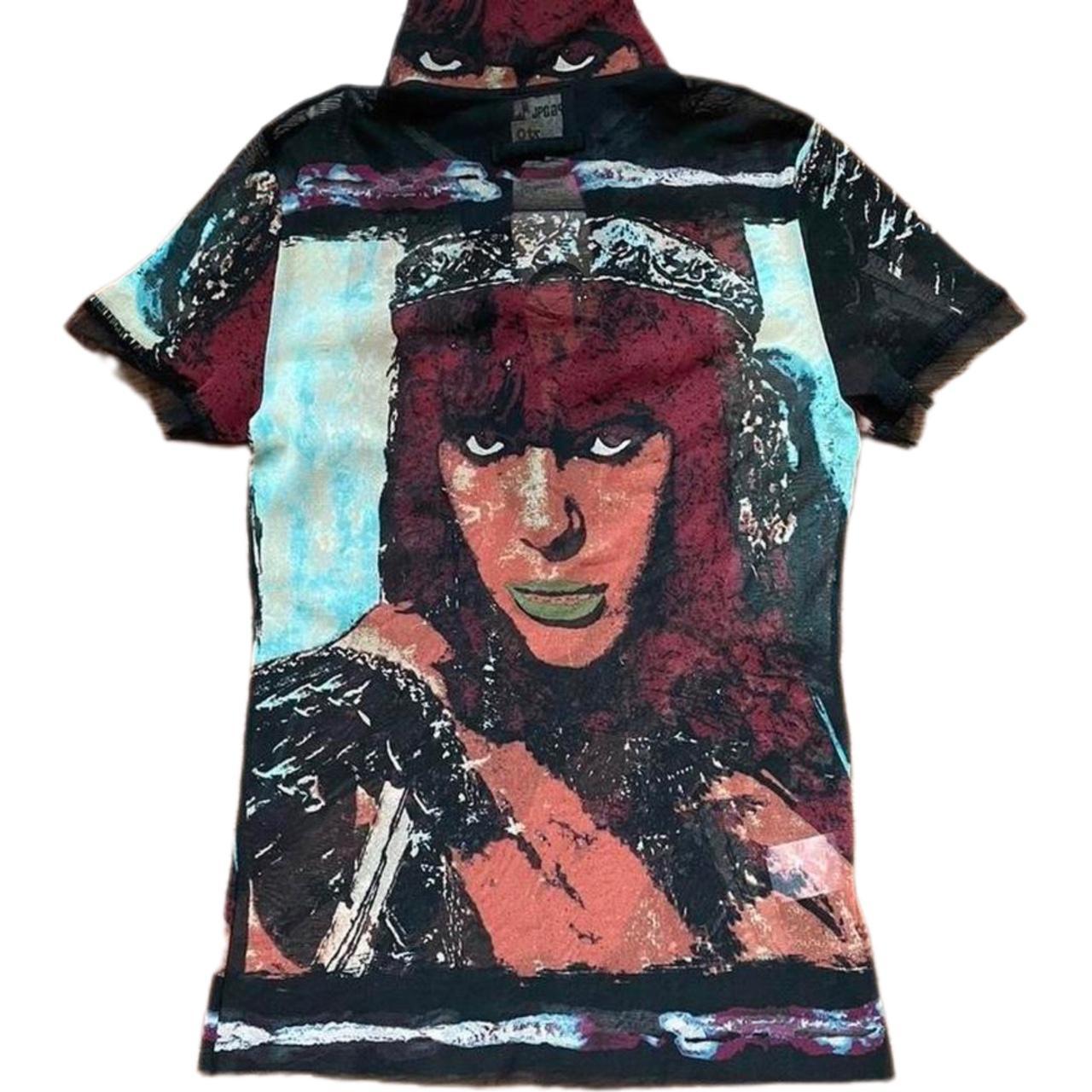 Jean Paul Gaultier tattoo mesh 5th element Depop