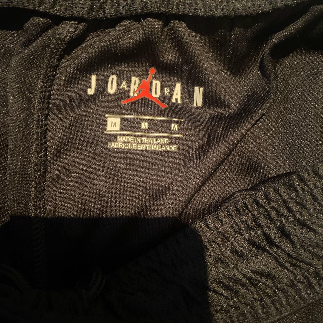 psg jordan shorts black