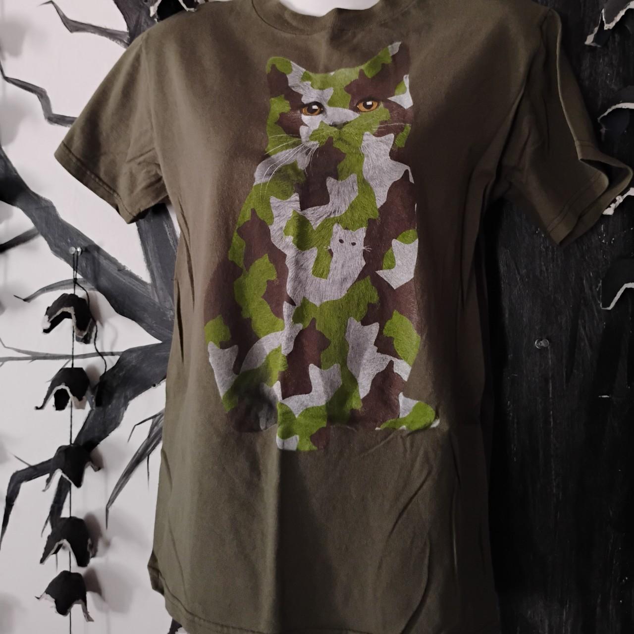 Cat camouflage shirt hotsell