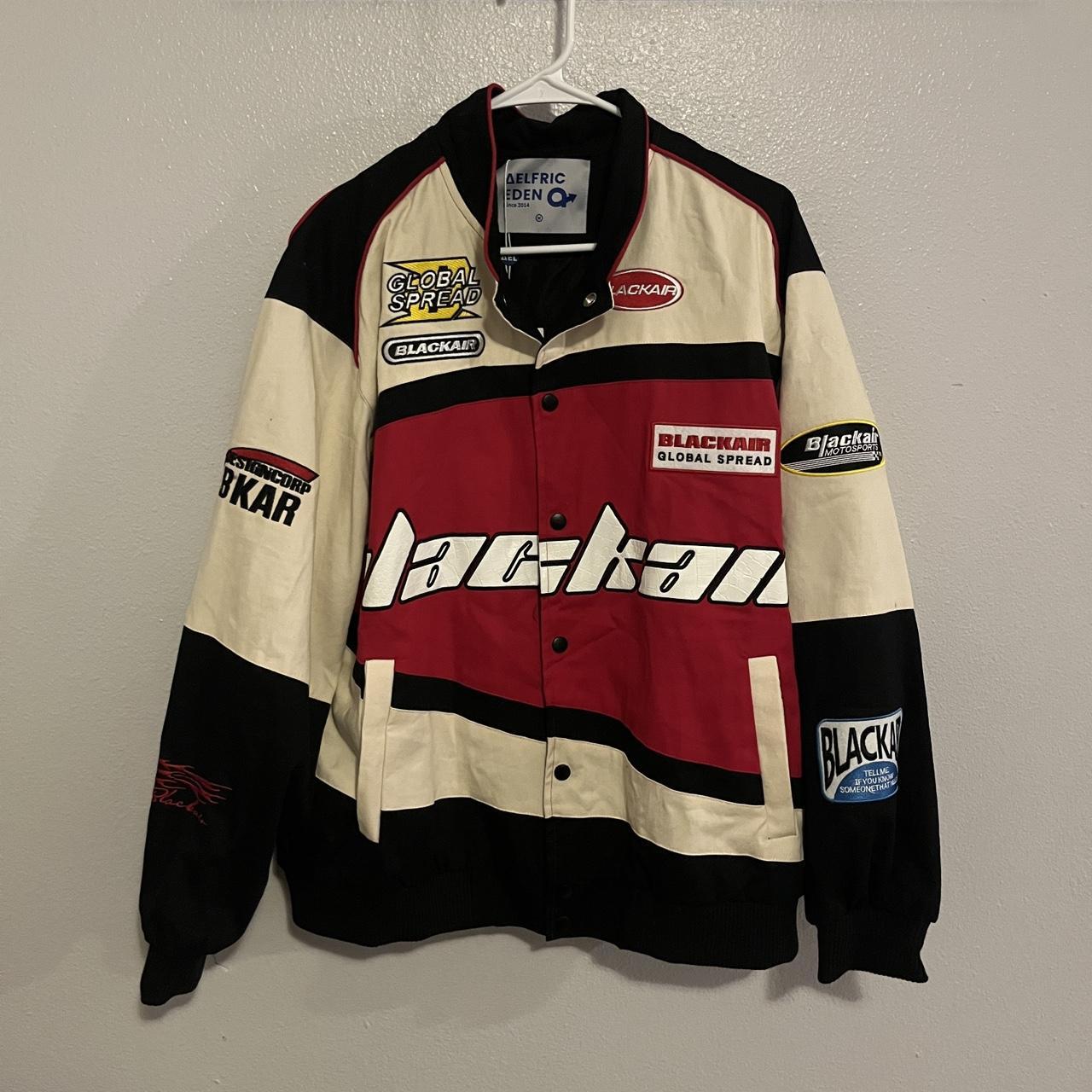 aelfric eden brand new black air motorsports jacket... - Depop