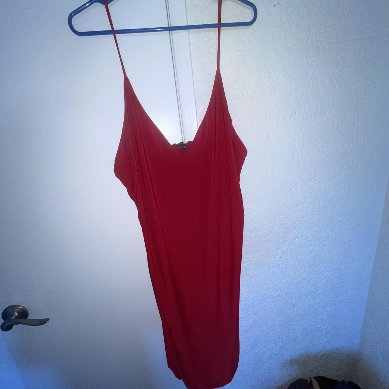 Plus Anne Marie Midi Red Dress. In great condition Depop