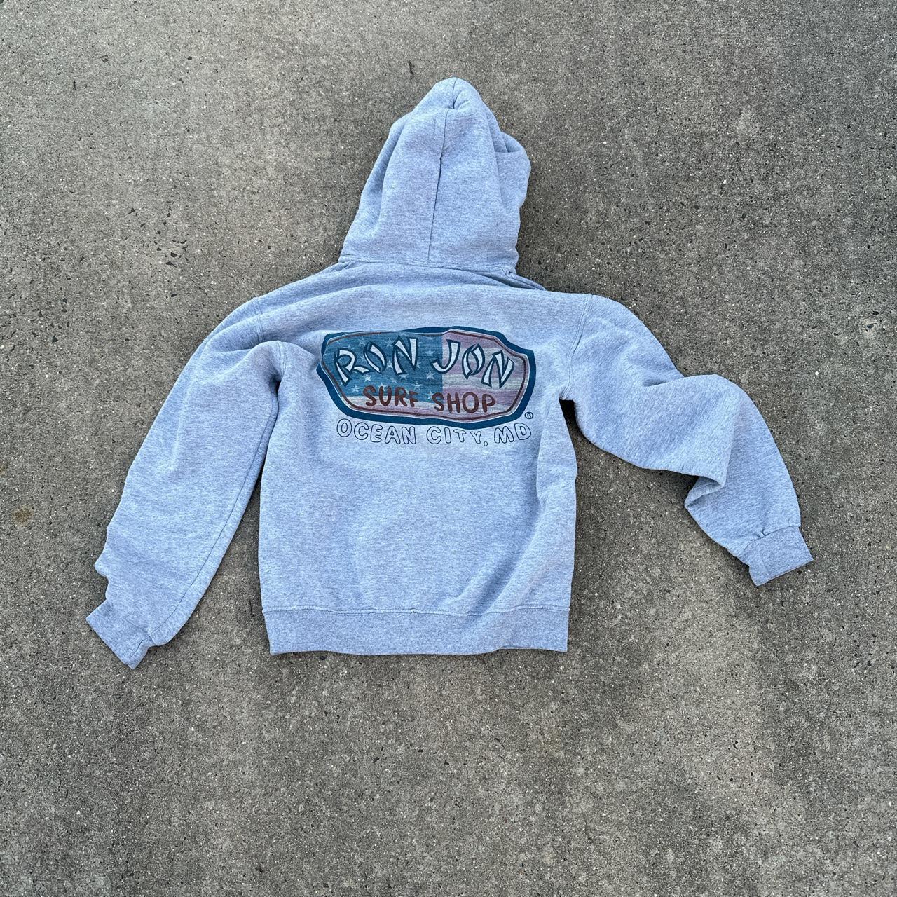 Jerzees Men's Grey Hoodie | Depop