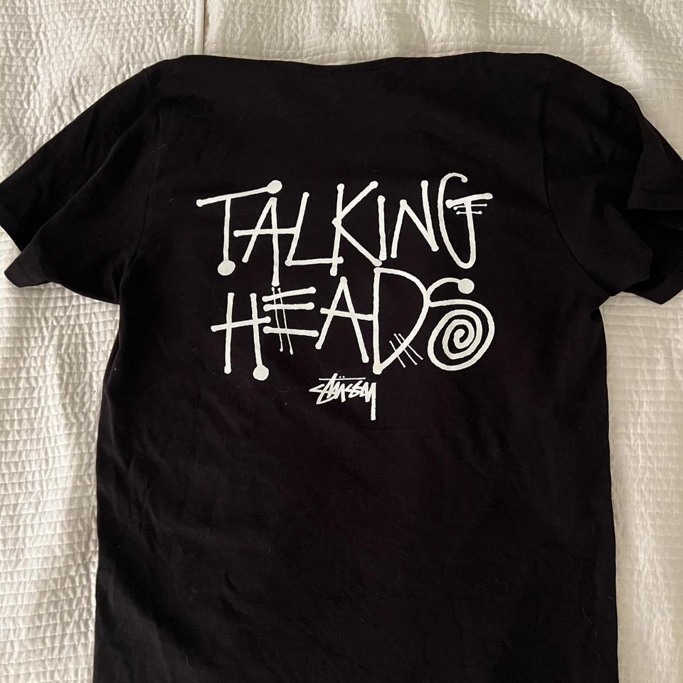 stussy X talking heads t shirt - Depop