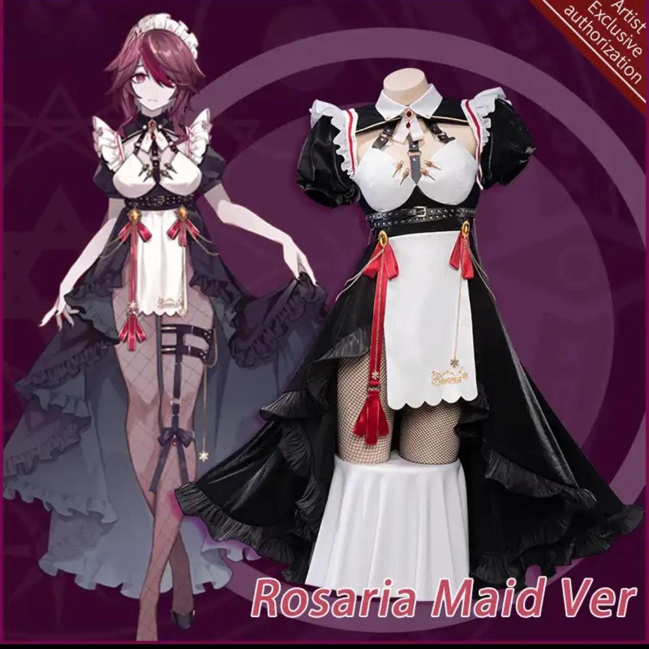 UWOWO Maid Rosaria Genshin Impact size XL Available... - Depop