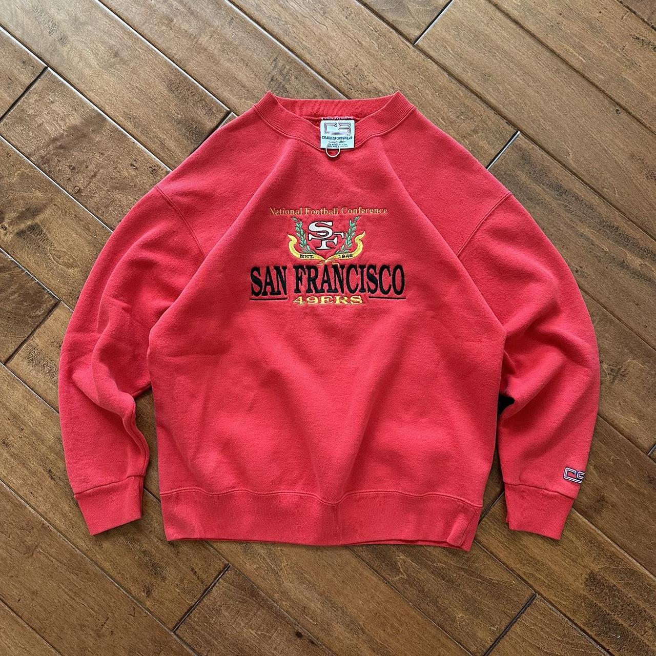 Vintage San Francisco 49ers Sweatshirt Size Large