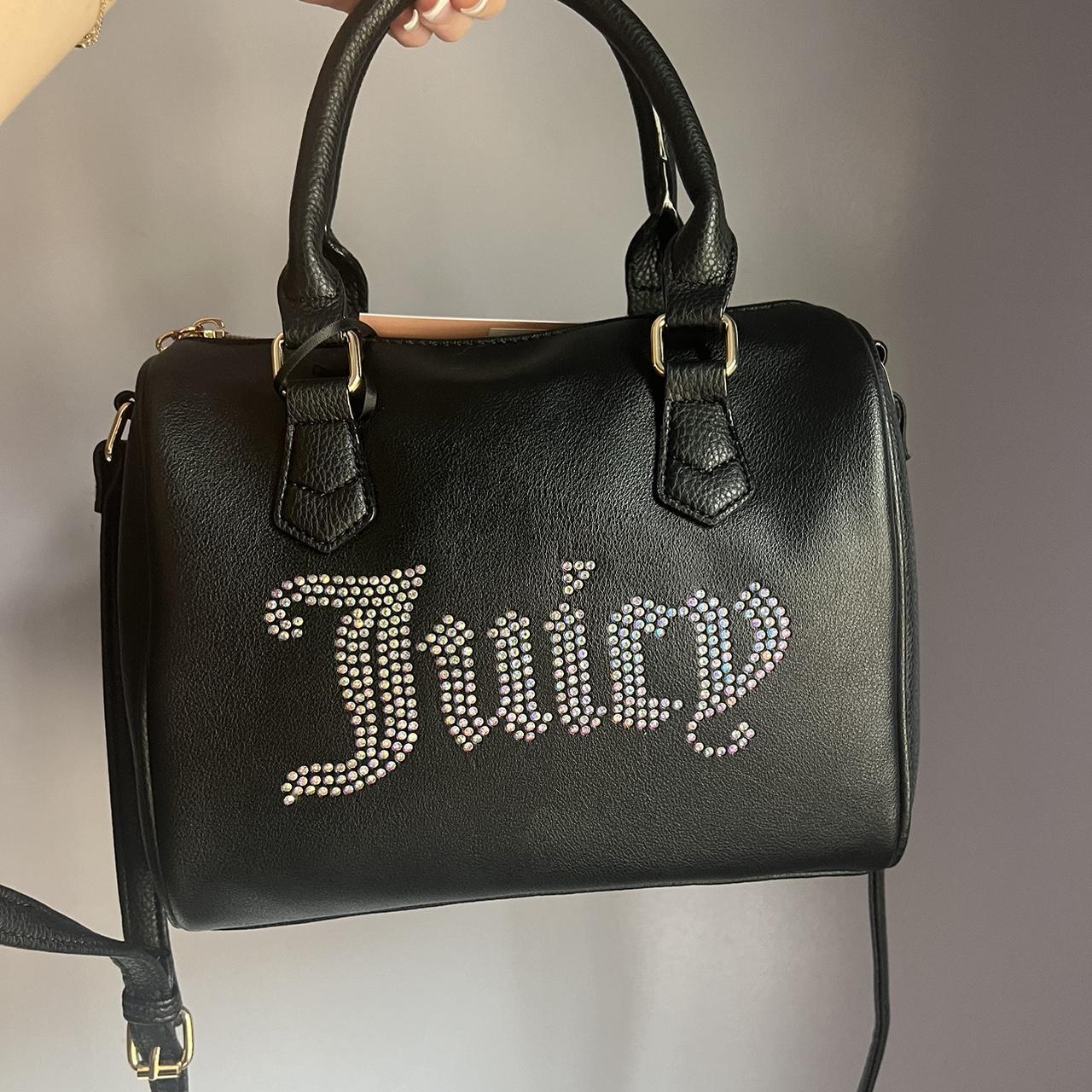 Juicy couture black bling outlet satchel