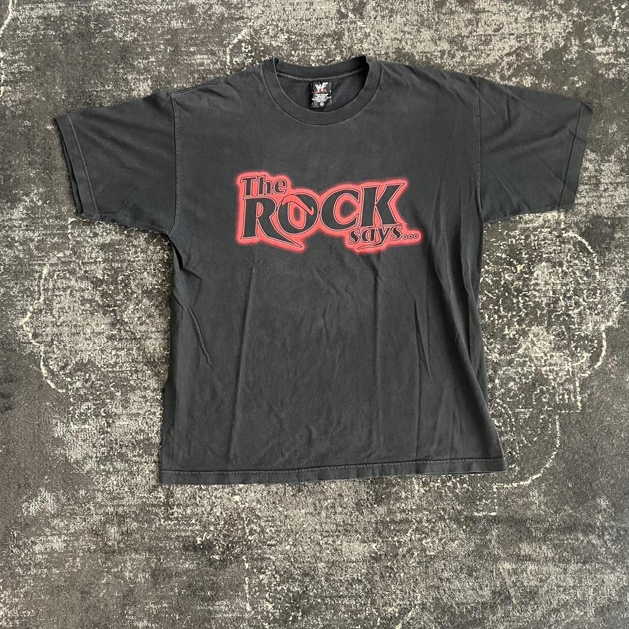 The Rock WWF t shirt from 99 🤨🔥, Roody Poo Candy Ass...