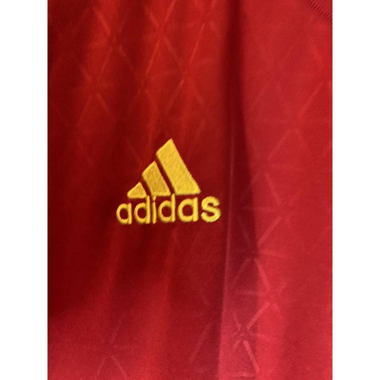 Adidas Spain 2016-17 Home Soccer Jersey Size Medium - Depop