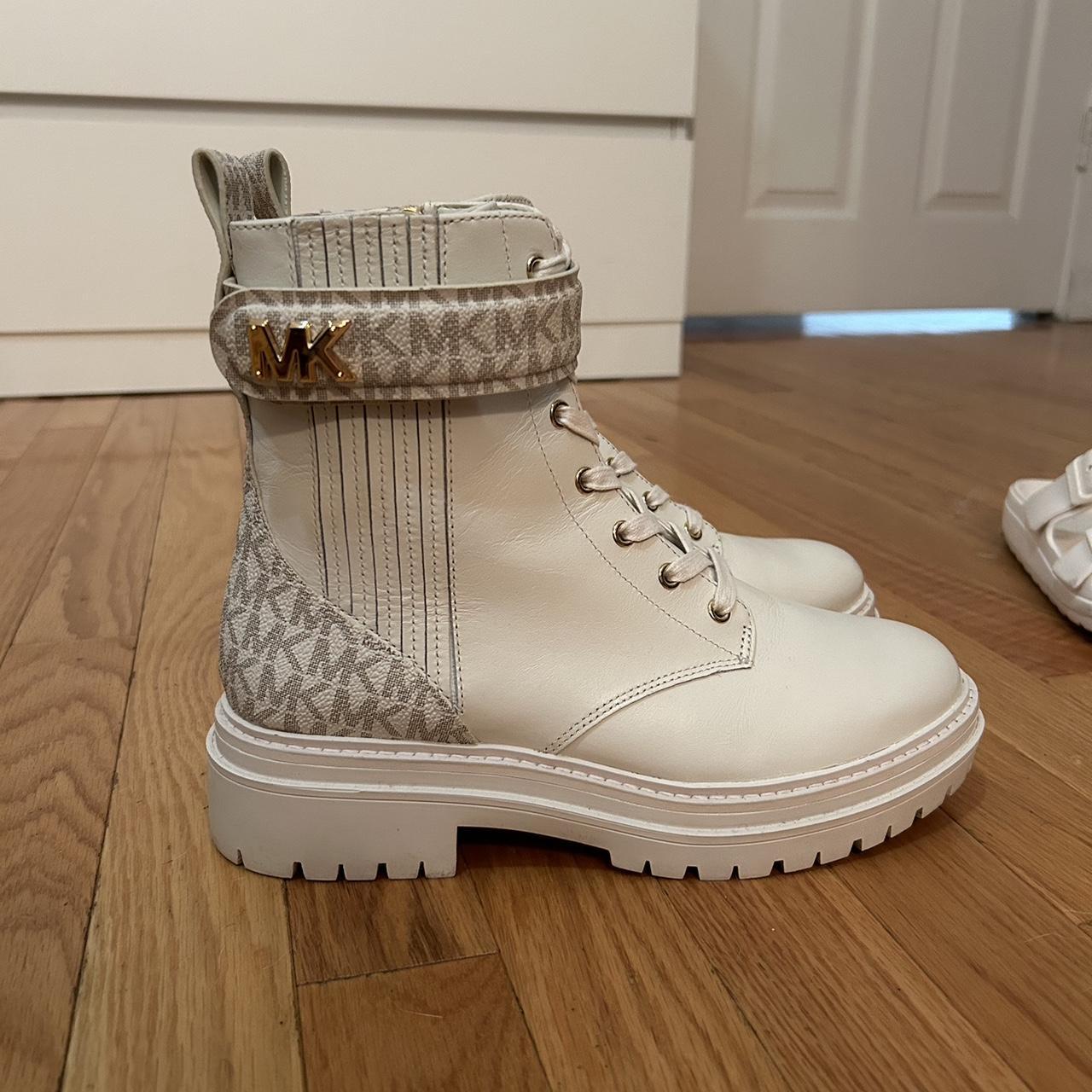 michael kors boots like dr martens size