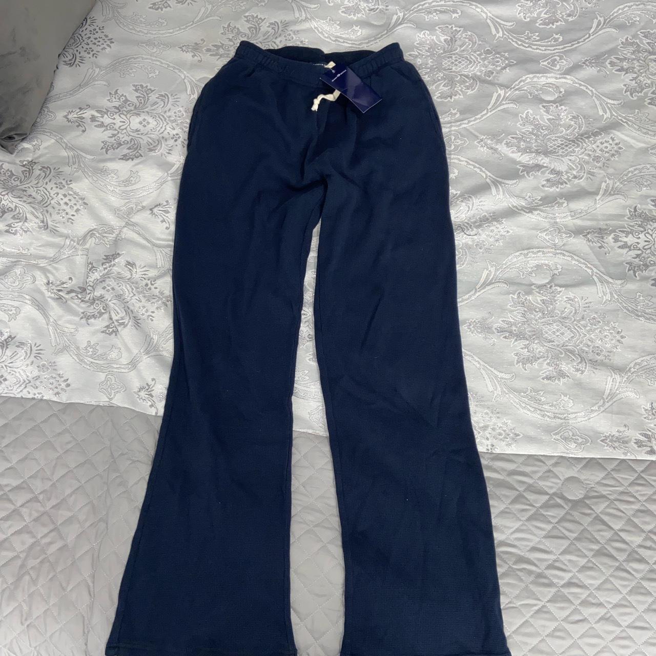 Brandy Melville Women's Navy Joggers-tracksuits