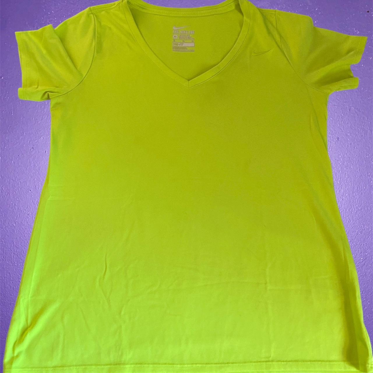 Lime green and pink hotsell nike shirt