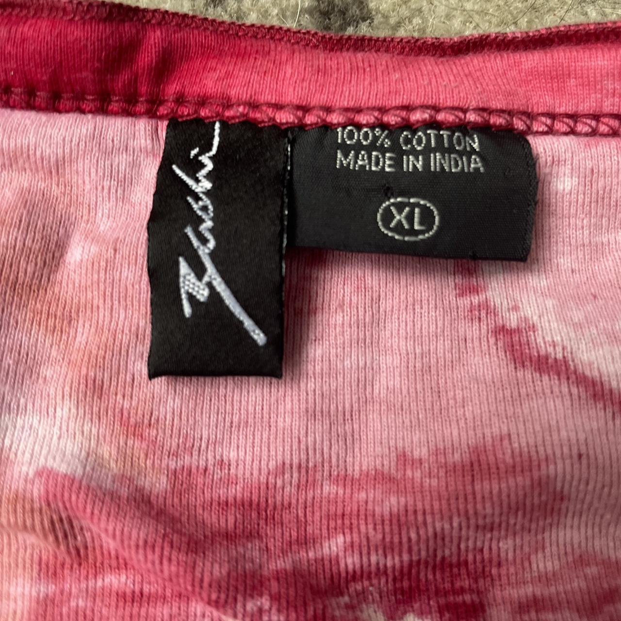Yashica Women's Pink and White Shirt (3)