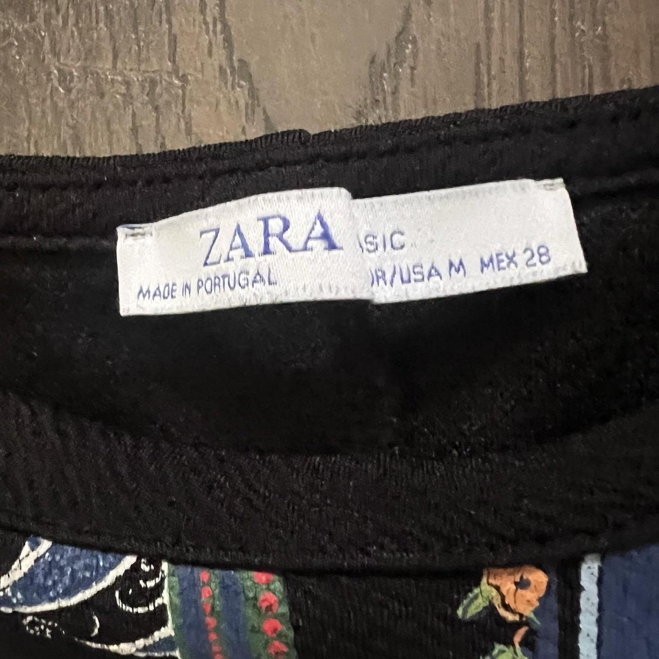 Women's Dress - Multi - M – Zara Basic Patchwork … - image 5