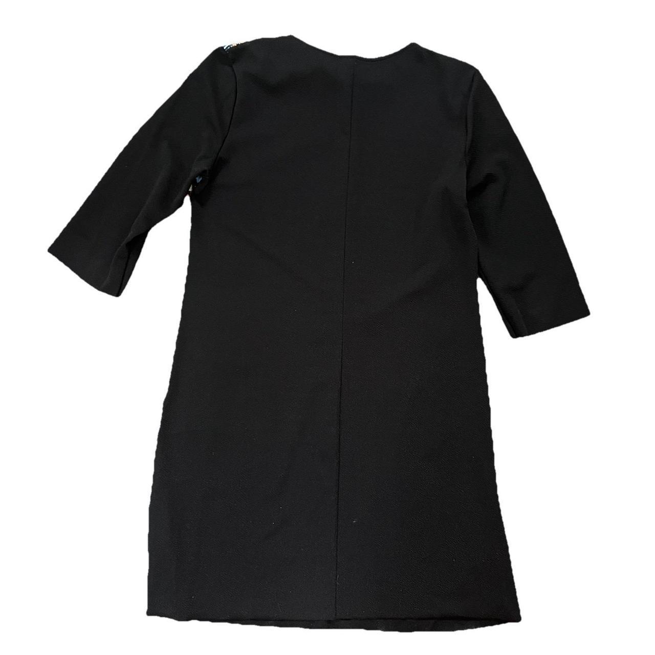 Women's Dress - Multi - M – Zara Basic Patchwork … - image 2