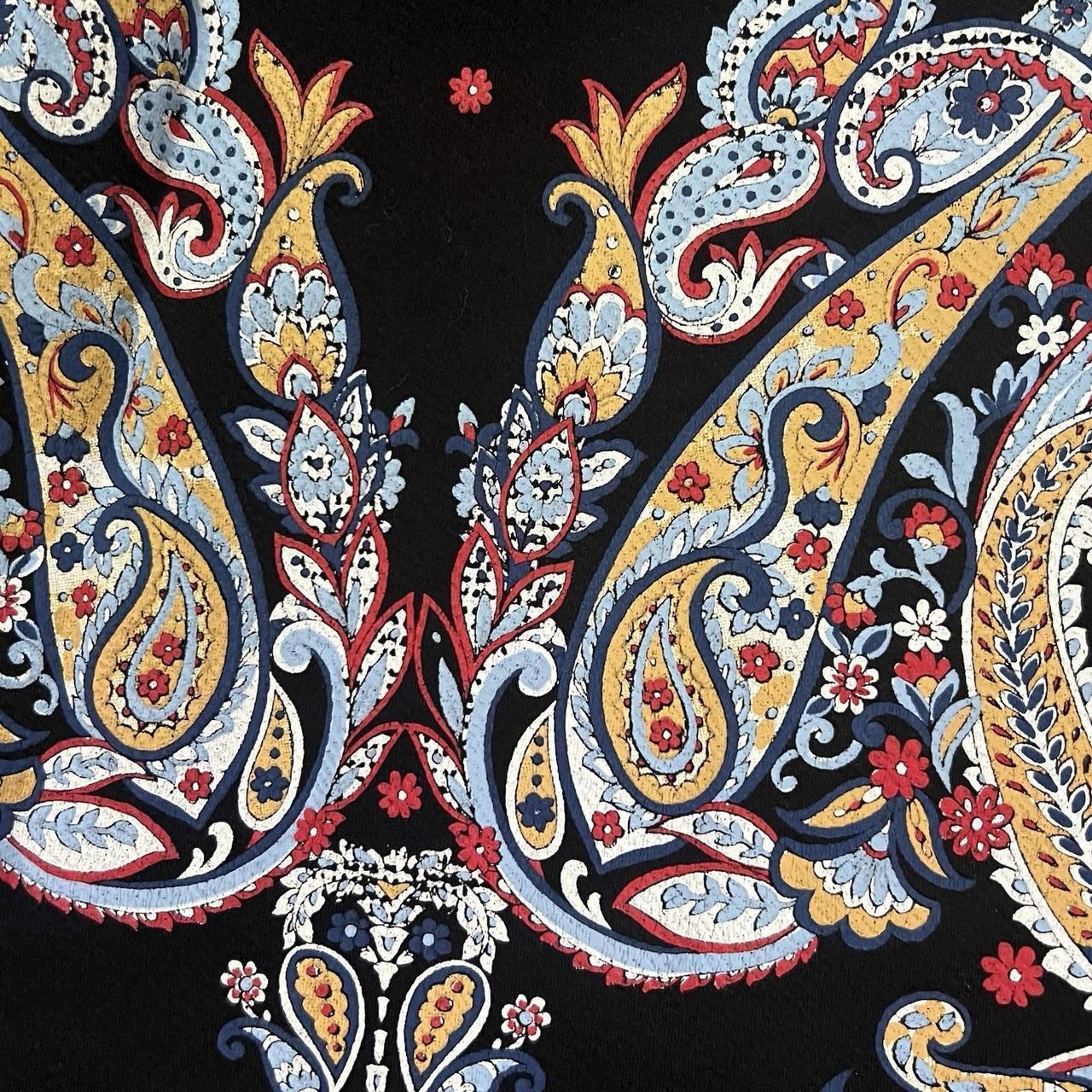 Women's Dress - Multi - M – Zara Basic Patchwork … - image 4