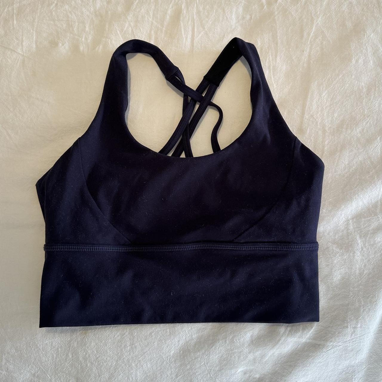 Navy Elite Eleven Bra Size Small - Depop